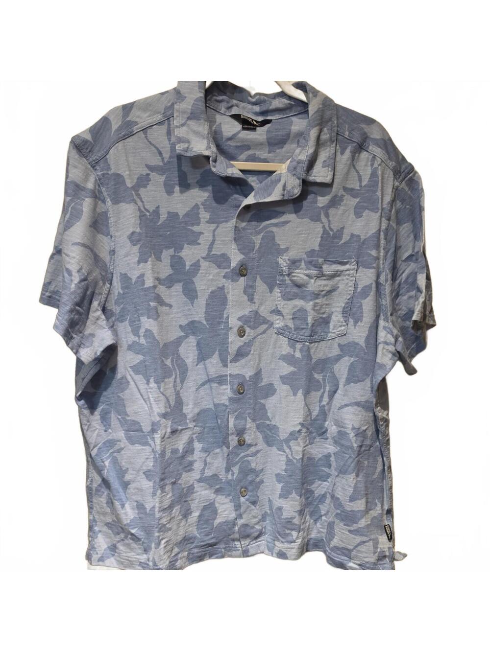 Eddie Bauer Travex Men’s Short Sleeve Button Down Shirt XXL